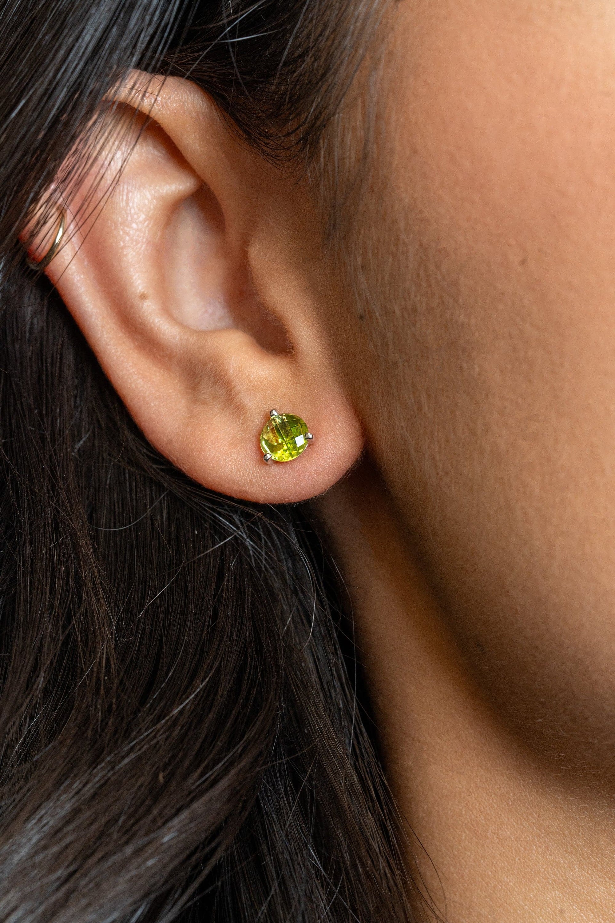Peridot Studs - Skeie's Jewelers