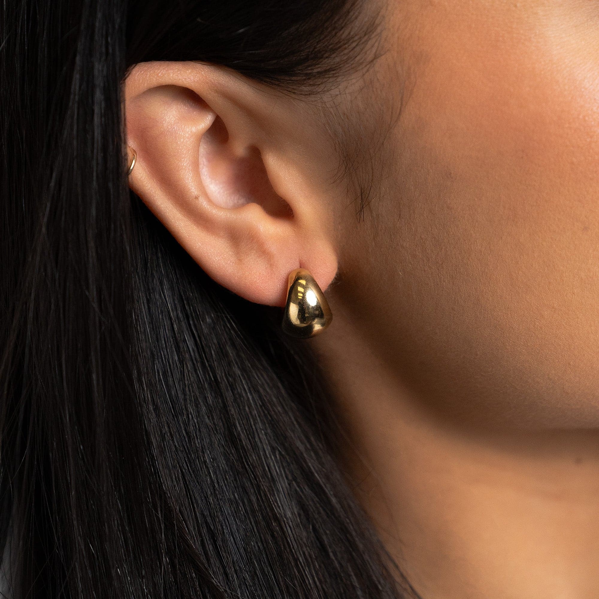 Puffy Huggie Earrings - Skeie's Jewelers