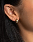 Puffy Huggie Earrings - Skeie's Jewelers