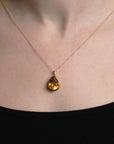 Pear-Cut Citrine Statement Pendant - Skeie's Jewelers