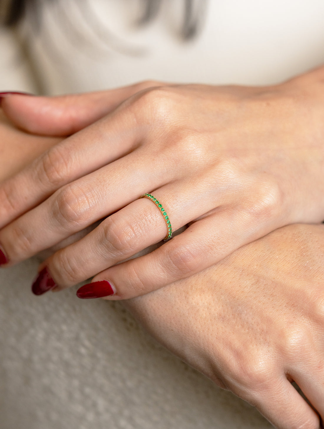 Kimberly Collins Birthstone Eternity Bands