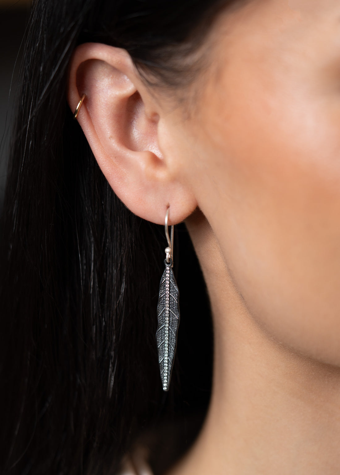 Lika Behar Silver Willow Earrings