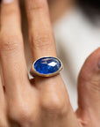 Tanzanite Gem Drop Signet Ring - Skeie's Jewelers