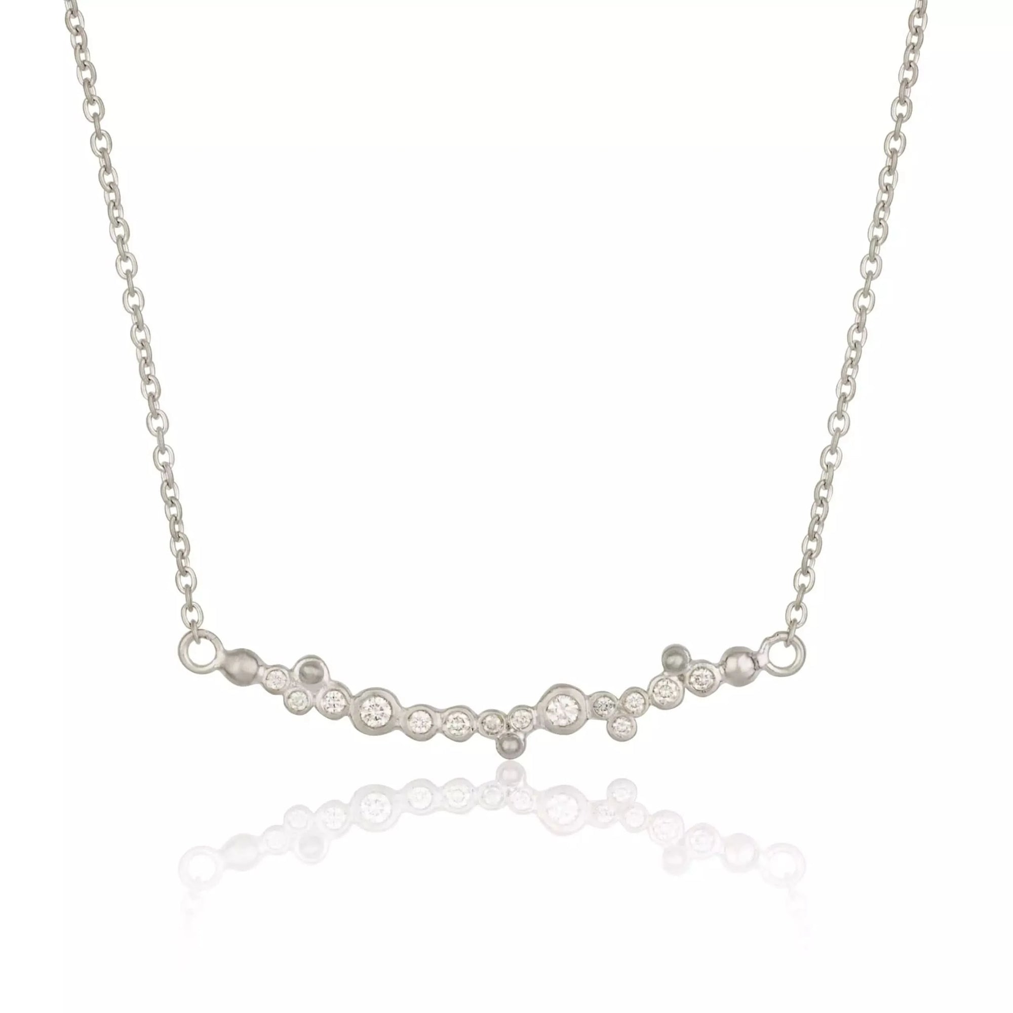 Lika Behar Diamond Bezel 'Dylan' Bar Necklace - Skeie's Jewelers