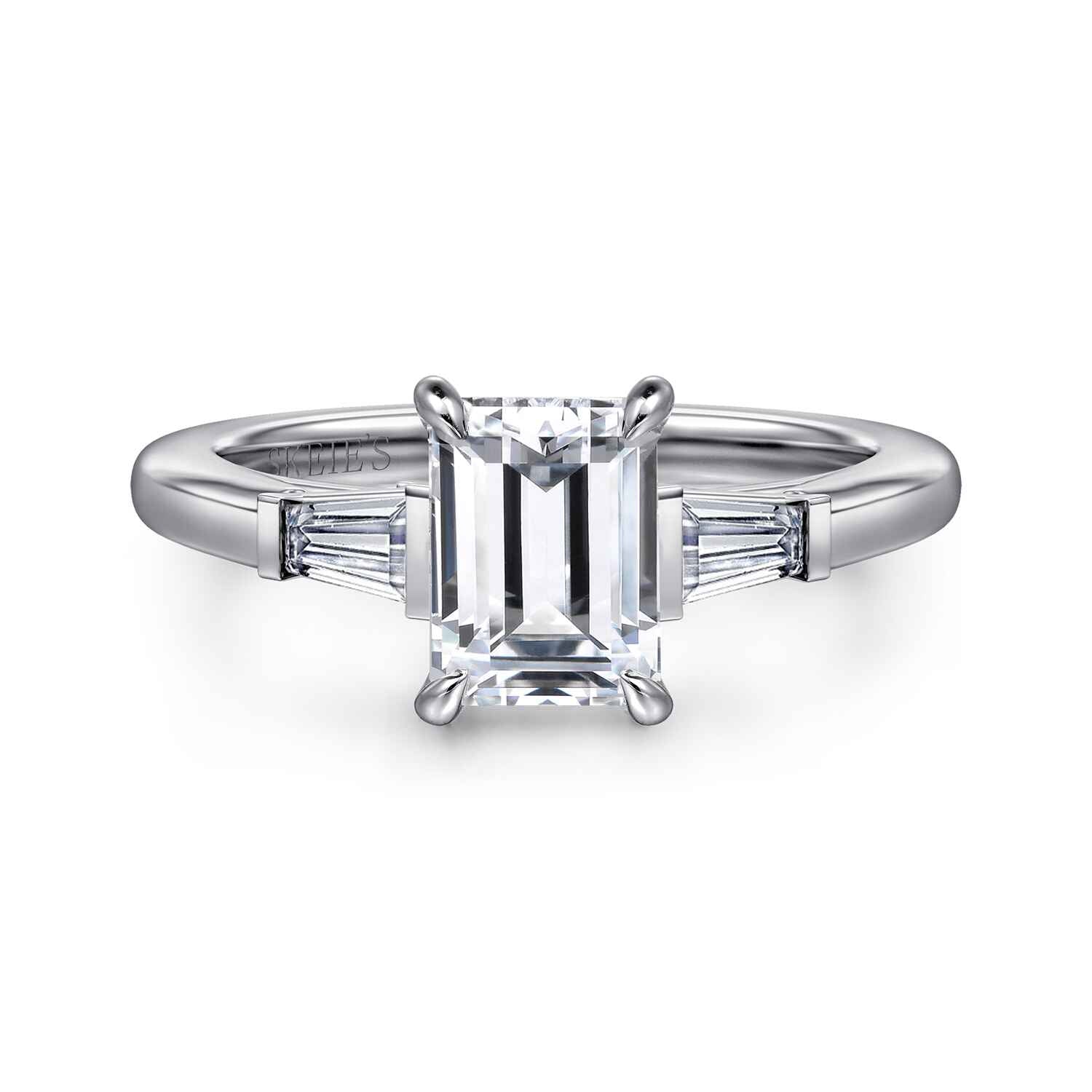 Skeie’s Signature Three-Stone Engagement Ring - Skeie's Jewelers