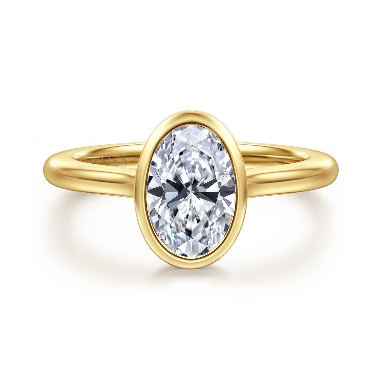 Skeie’s Signature Bezel-Set Engagement Ring - Skeie's Jewelers