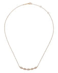 Gabriel & Co. Rose Gold Twisted Rope Diamond Necklace - Skeie's Jewelers