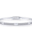 Gabriel & Co. Pyramid Rhombus Diamond Bangle - Skeie's Jewelers