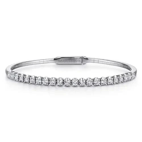Gabriel & Co Timeless Diamond Bangle Bracelet - Skeie's Jewelers