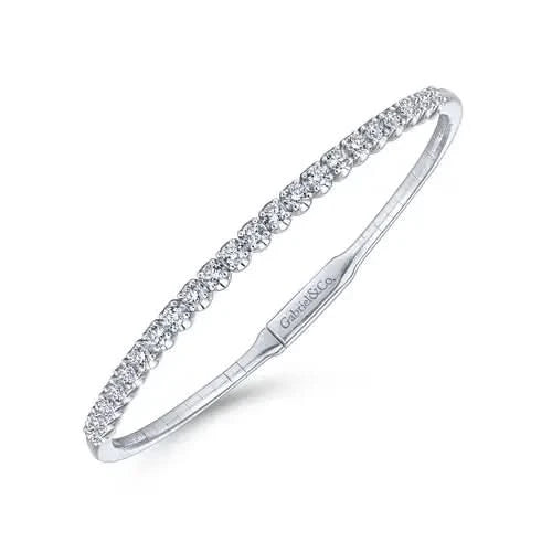 Gabriel & Co Timeless Diamond Bangle Bracelet - Skeie's Jewelers