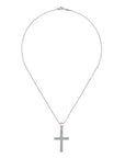 Gabriel & Co Diamond Cross Pendant Necklace - Skeie's Jewelers