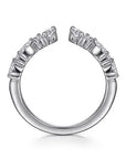 Gabriel & Co Marquise Diamond Open Band - Skeie's Jewelers