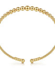 Gabriel & Co. Bujukan Graduated Bead Open Bangle - Skeie's Jewelers