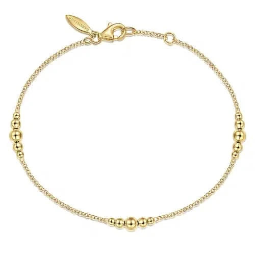 Gabriel & Co Bujukan Beaded Station Bracelet - Skeie's Jewelers
