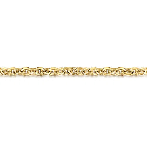 Gabriel &amp; Co. Sterling Silver Thick Cable Link Bracelet - Skeie's Jewelers