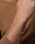 Gabriel & Co. Sterling Silver Thick Cable Link Bracelet - Skeie's Jewelers