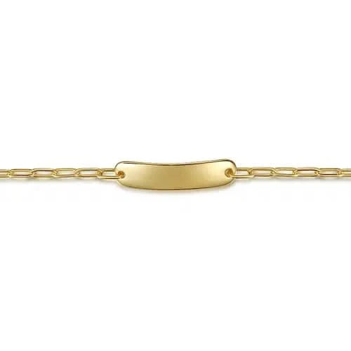 Gabriel & Co. Hollow Paperclip Bar Bracelet - Skeie's Jewelers