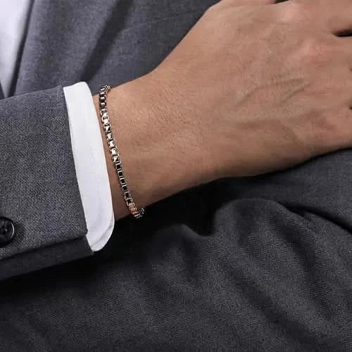 Gabriel & Co. Modern Box Chain Bracelet - Skeie's Jewelers