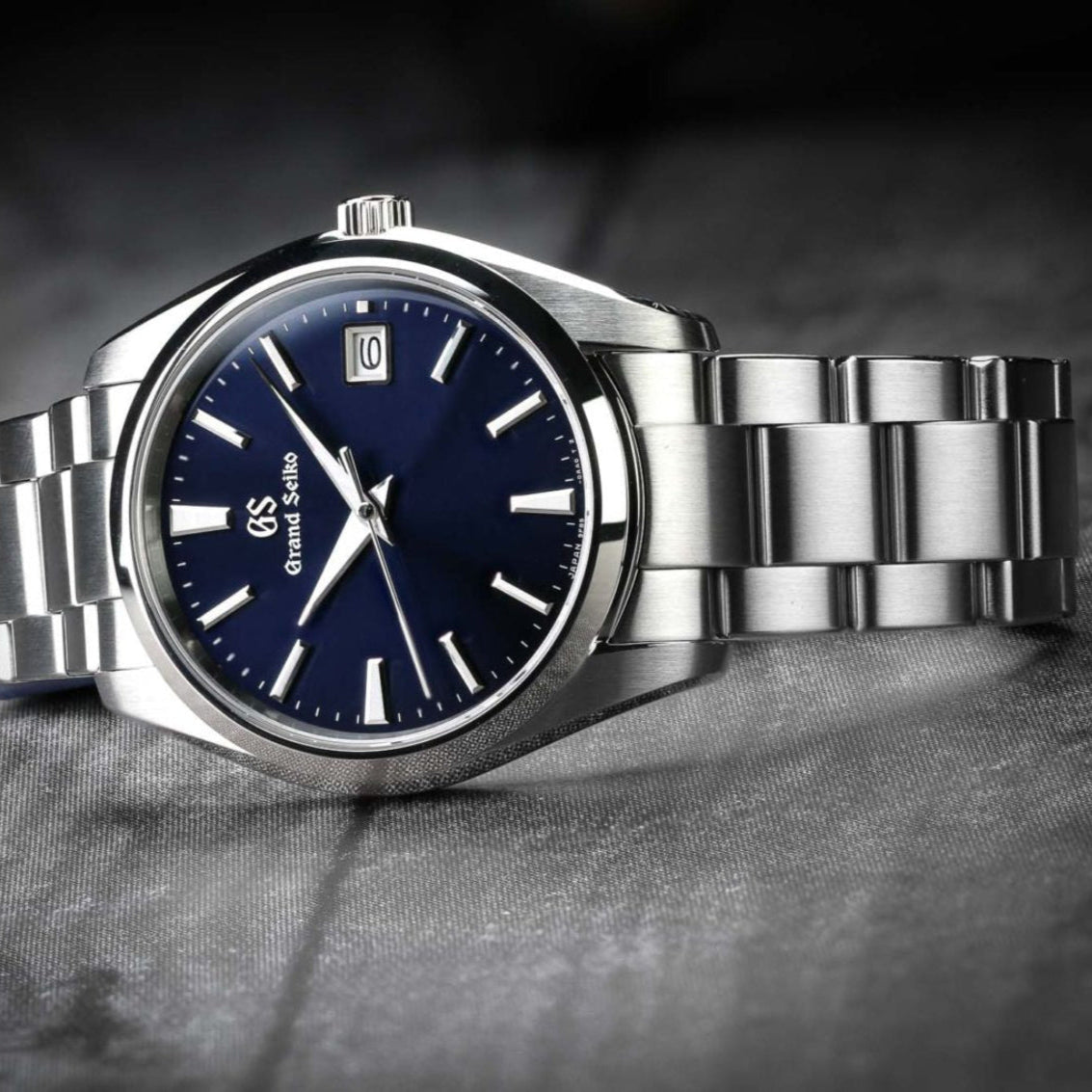 Grand Seiko SBGP013 Navy Dial Quartz Watch - Skeie's Jewelers