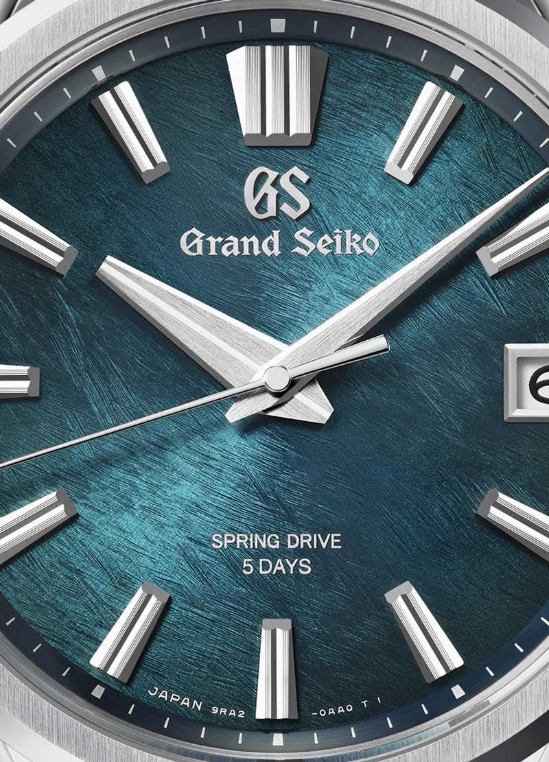 Grand Seiko SLGA025 'Atera Blue' Spring Drive Titanium Watch - Skeie's Jewelers