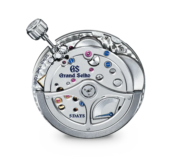 Grand Seiko SLGA025 'Atera Blue' Spring Drive Titanium Watch - Skeie's Jewelers