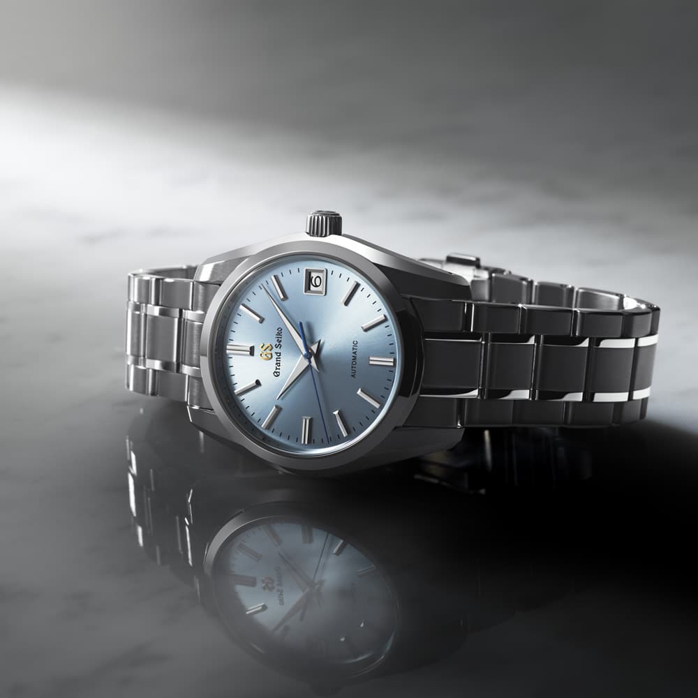 Grand Seiko SBGR325 Blue 'Shizukuishi' Automatic Watch - Limited Edition - Skeie's Jewelers