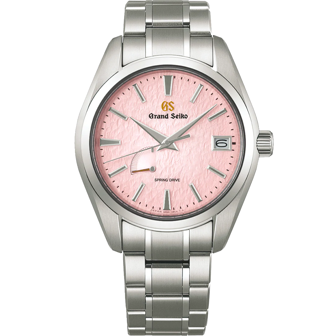 Grand Seiko SBGA497 Pink 'Hotaka' Spring Drive - 25th Anniversary Watch - Skeie's Jewelers
