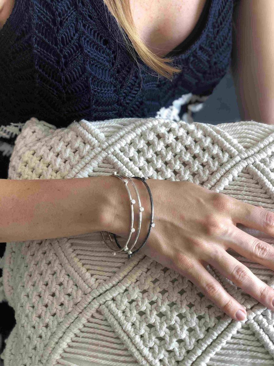 Lika Behar Ten Station White Sapphire Bracelet - Skeie's Jewelers