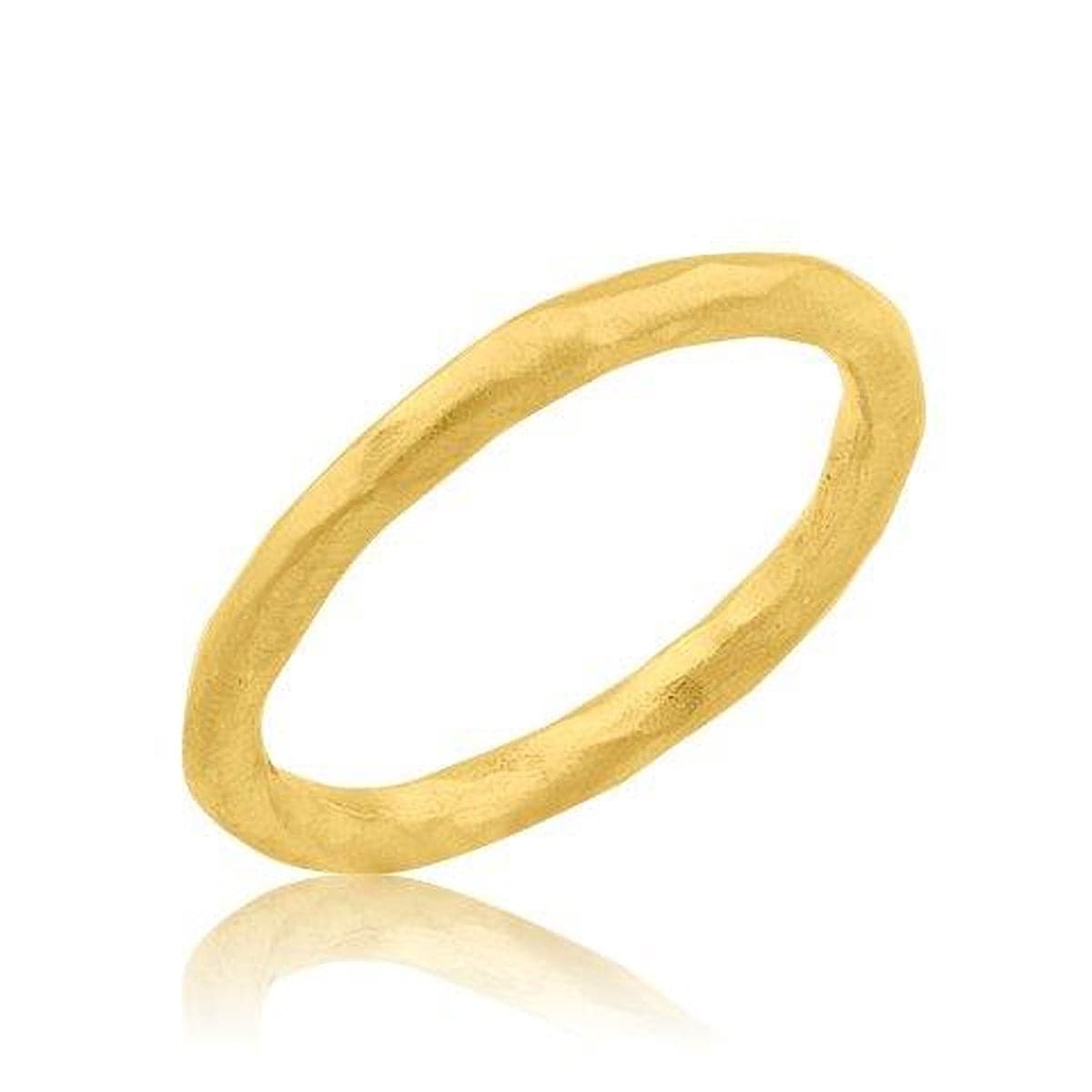 Lika Behar 2mm Pure Love Hammered Band - Skeie's Jewelers