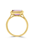 Goshwara Emerald-Cut Gemstone Bezel Ring - Skeie's Jewelers