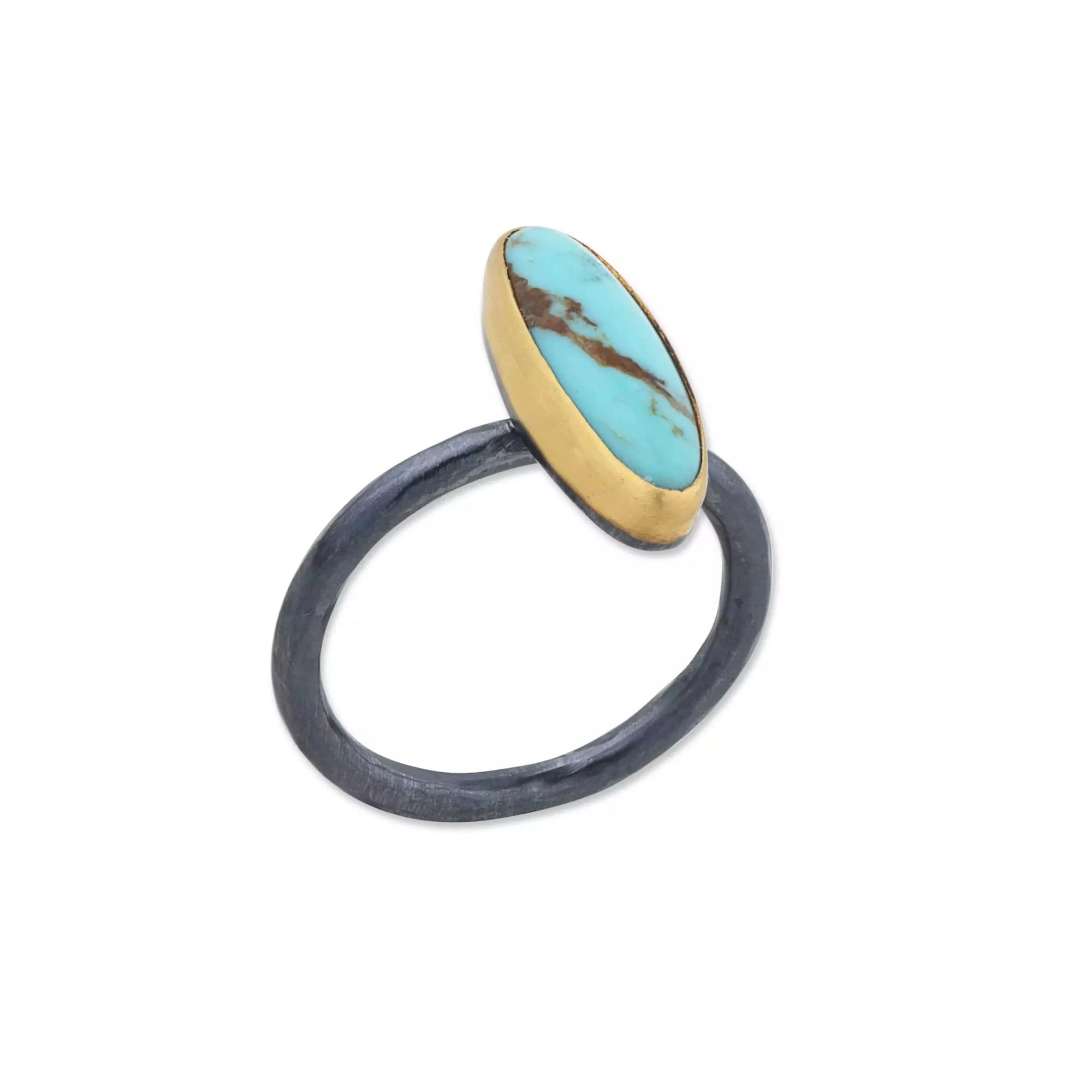 Lika Behar Katya Turquoise Ring - Skeie's Jewelers