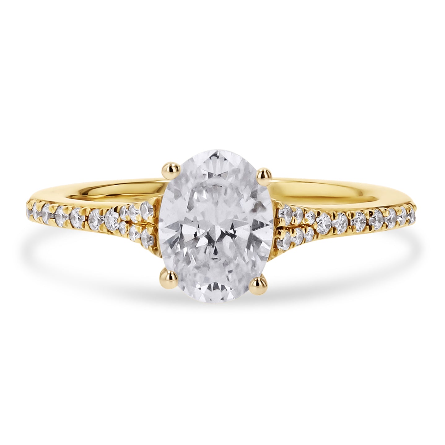 Simon G Split Shank Engagement Ring - Skeie's Jewelers