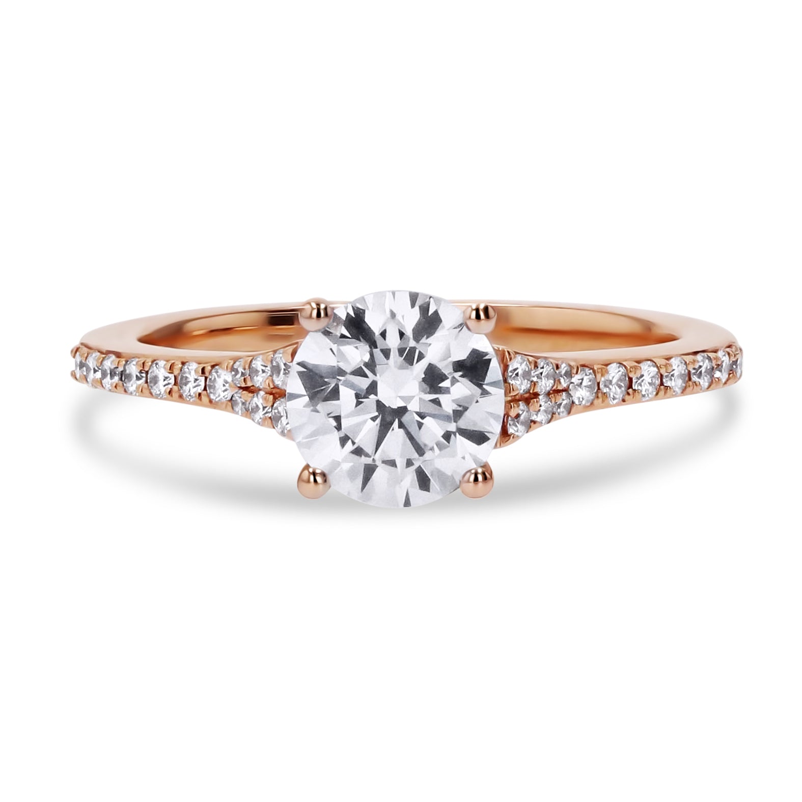 Simon G Split Shank Engagement Ring - Skeie's Jewelers