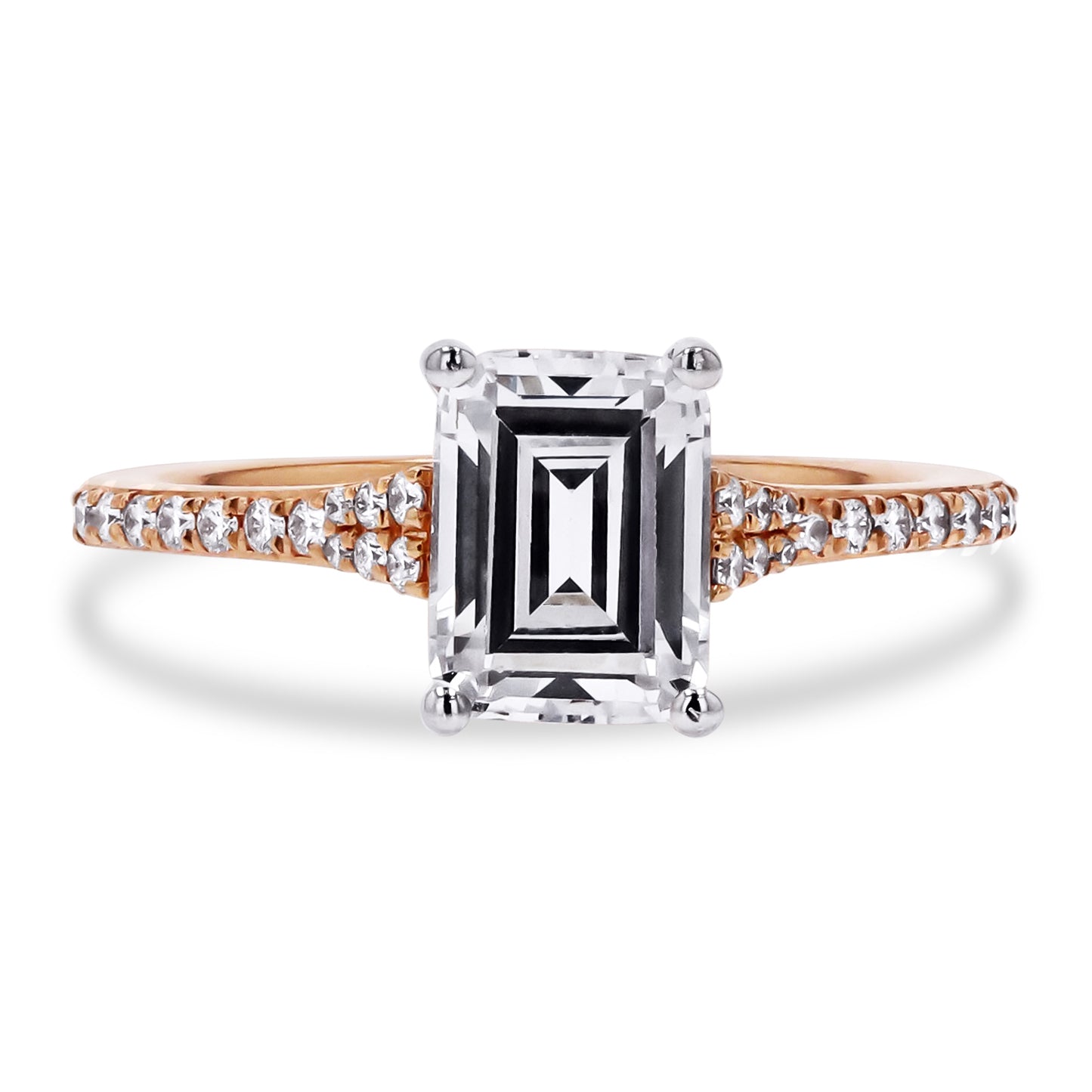 Simon G Split Shank Engagement Ring - Skeie's Jewelers