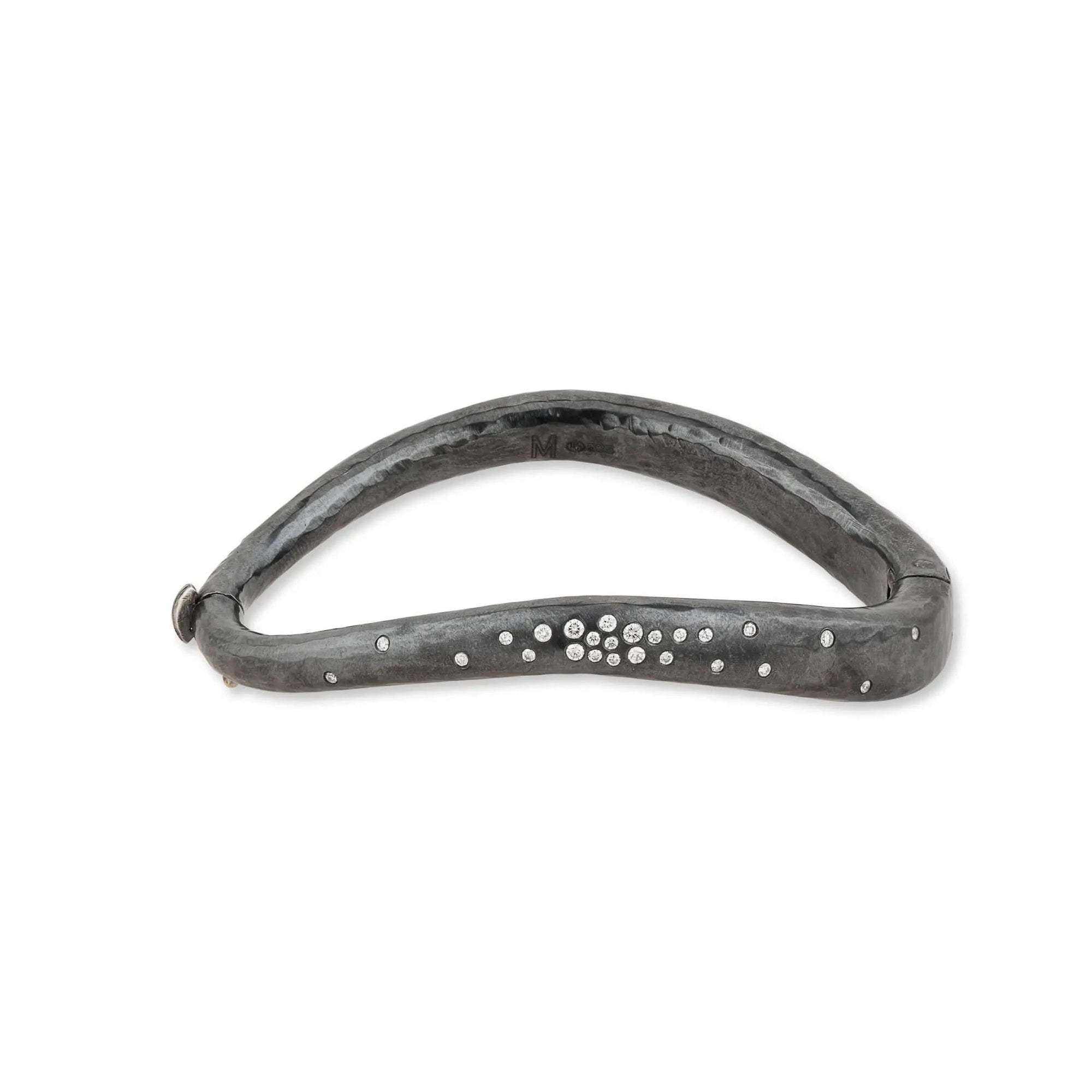 Lika Behar Oxidized Silver Lyric Bracelet - Skeie's Jewelers