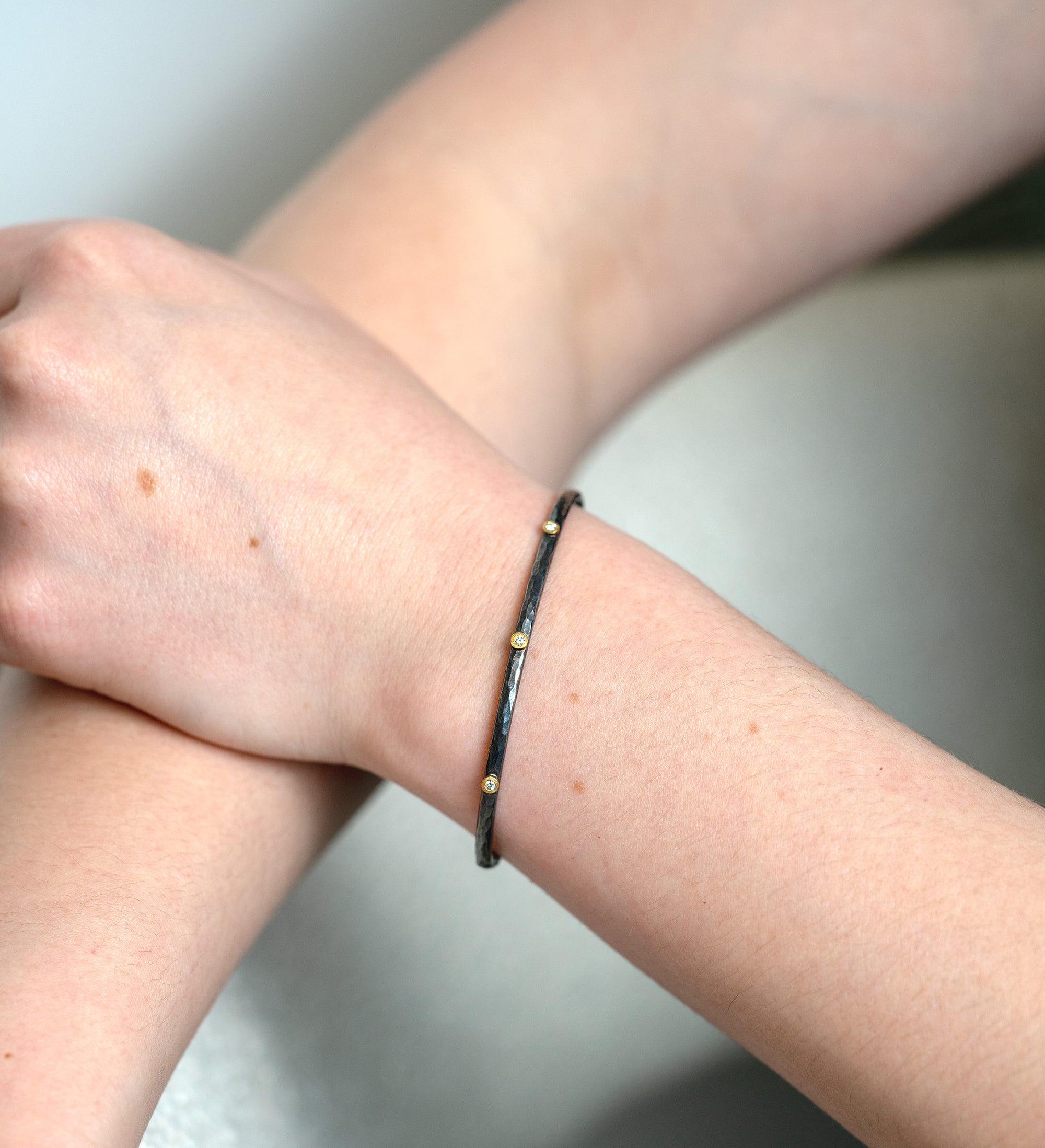 Lika Behar "Baby Stockholm" Diamond Cuff - Skeie's Jewelers