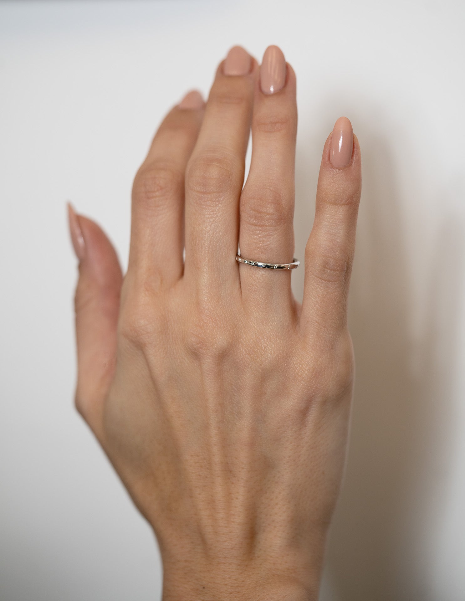 Lika Behar Diamond-Accented Polished Silver Band - Skeie's Jewelers