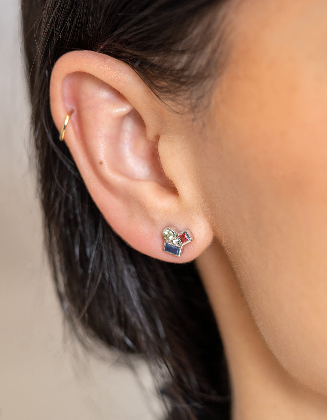 Lika Behar Prismic Sapphire Studs