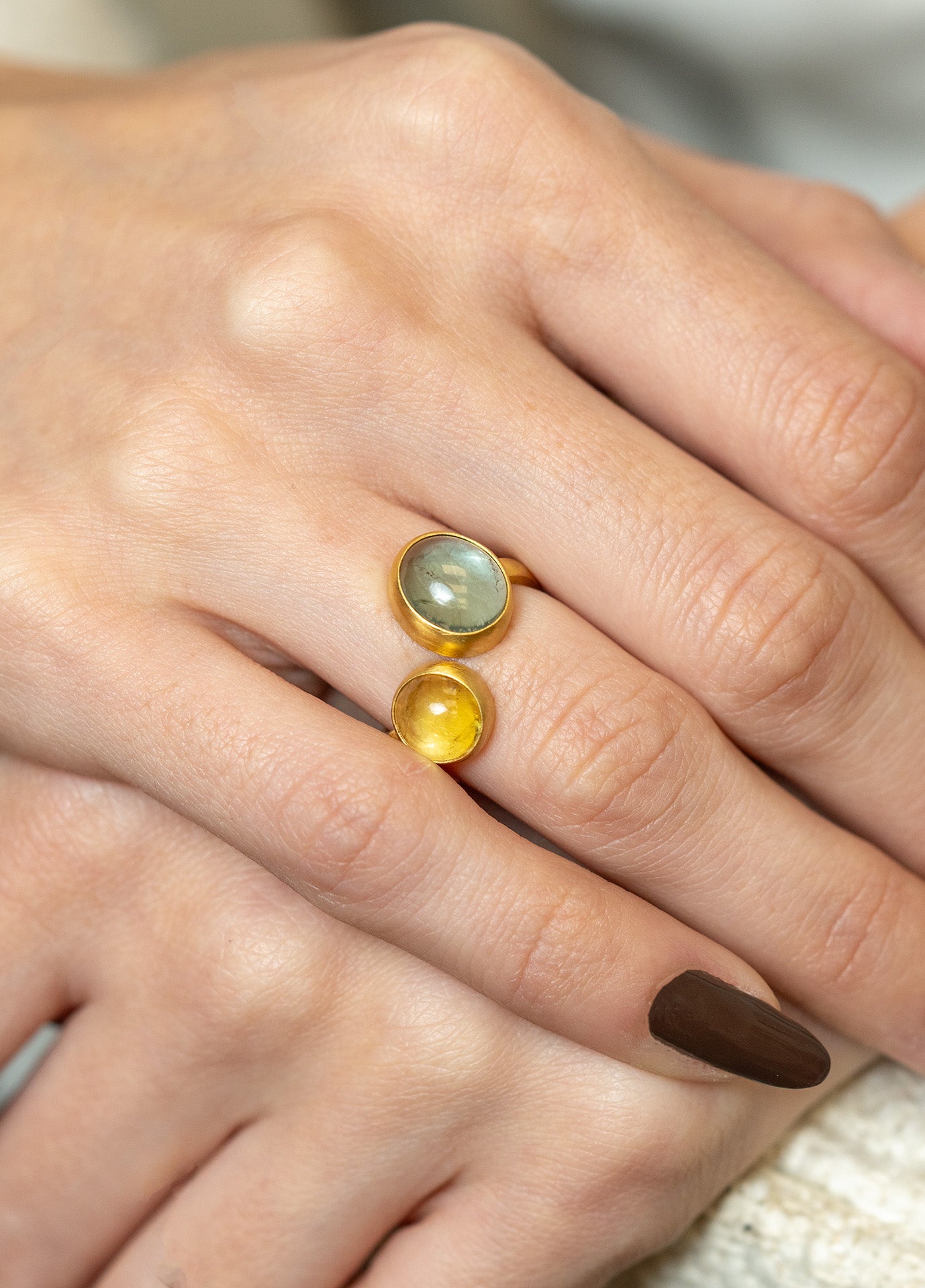 Lika Behar Tourmaline Bypass Ring - Skeie's Jewelers