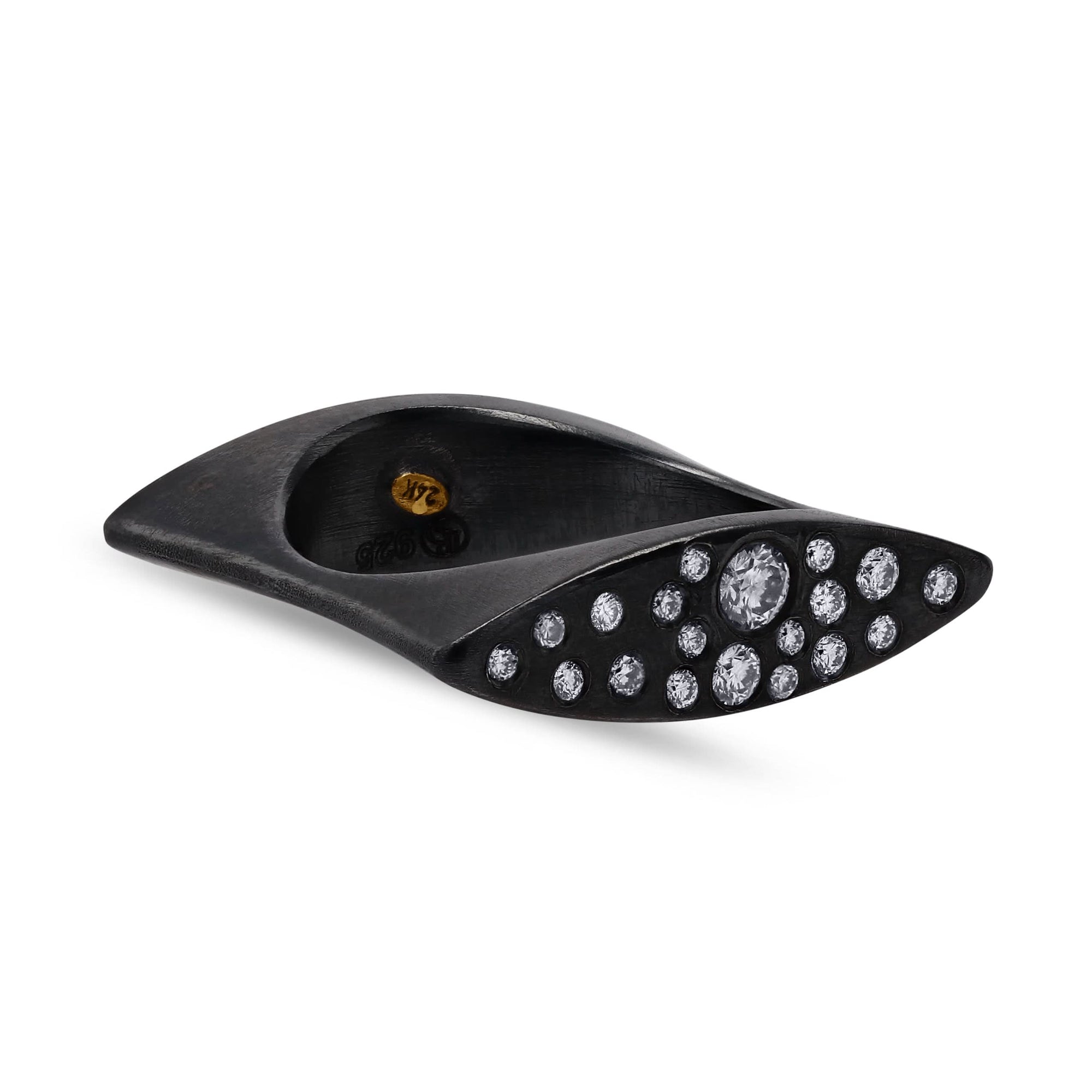 Lika Behar 24K Gold & Sterling Silver “Stockton Flipper” Ring