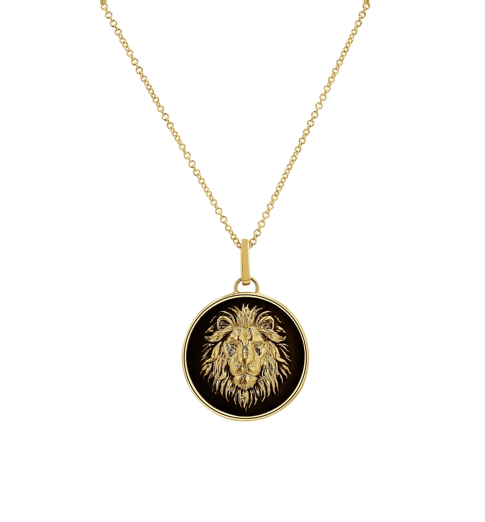 The Bijou Lion Medallion Pendant - Skeie's Jewelers