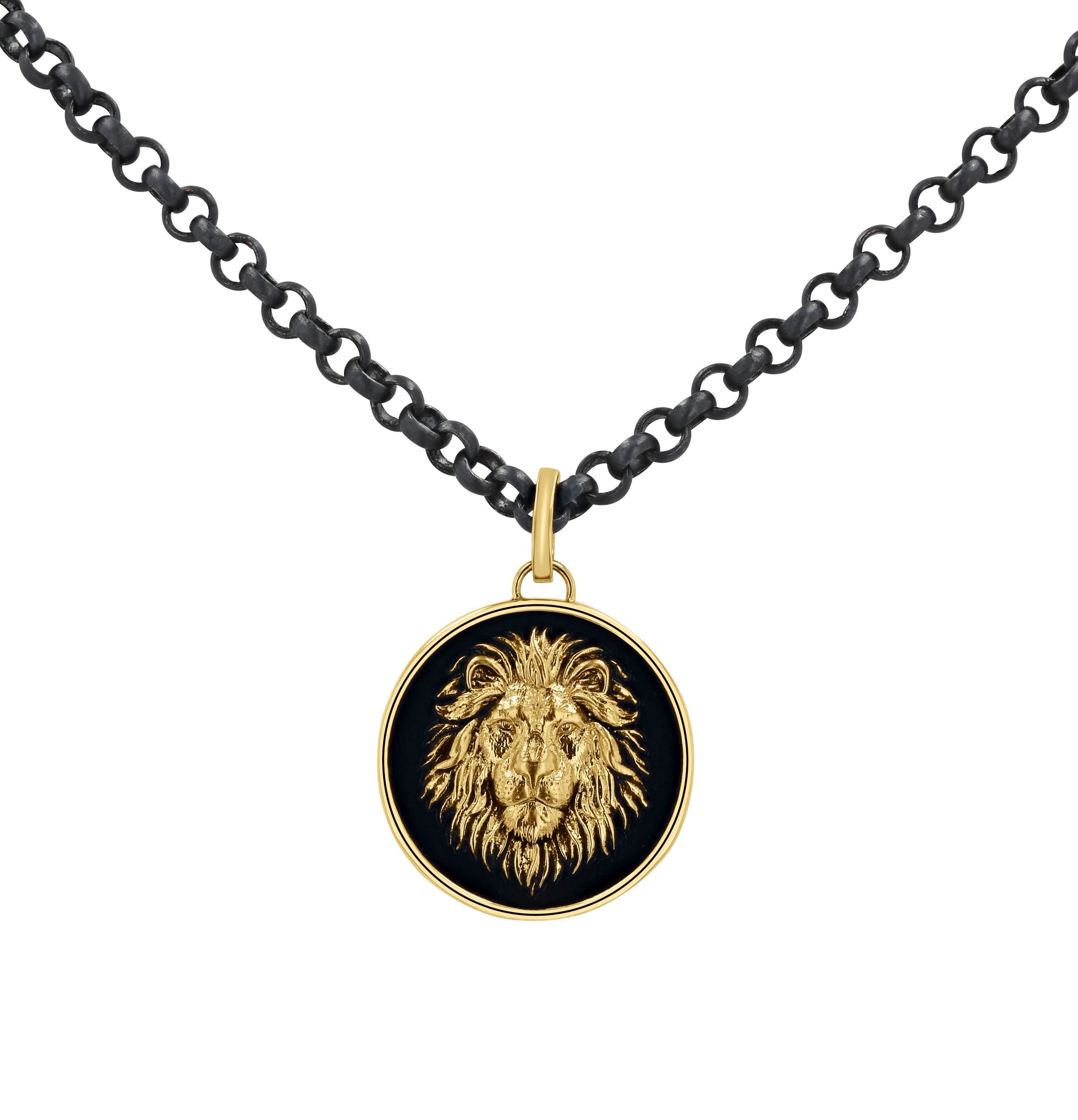 The Bijou Lion Medallion Pendant - Skeie's Jewelers