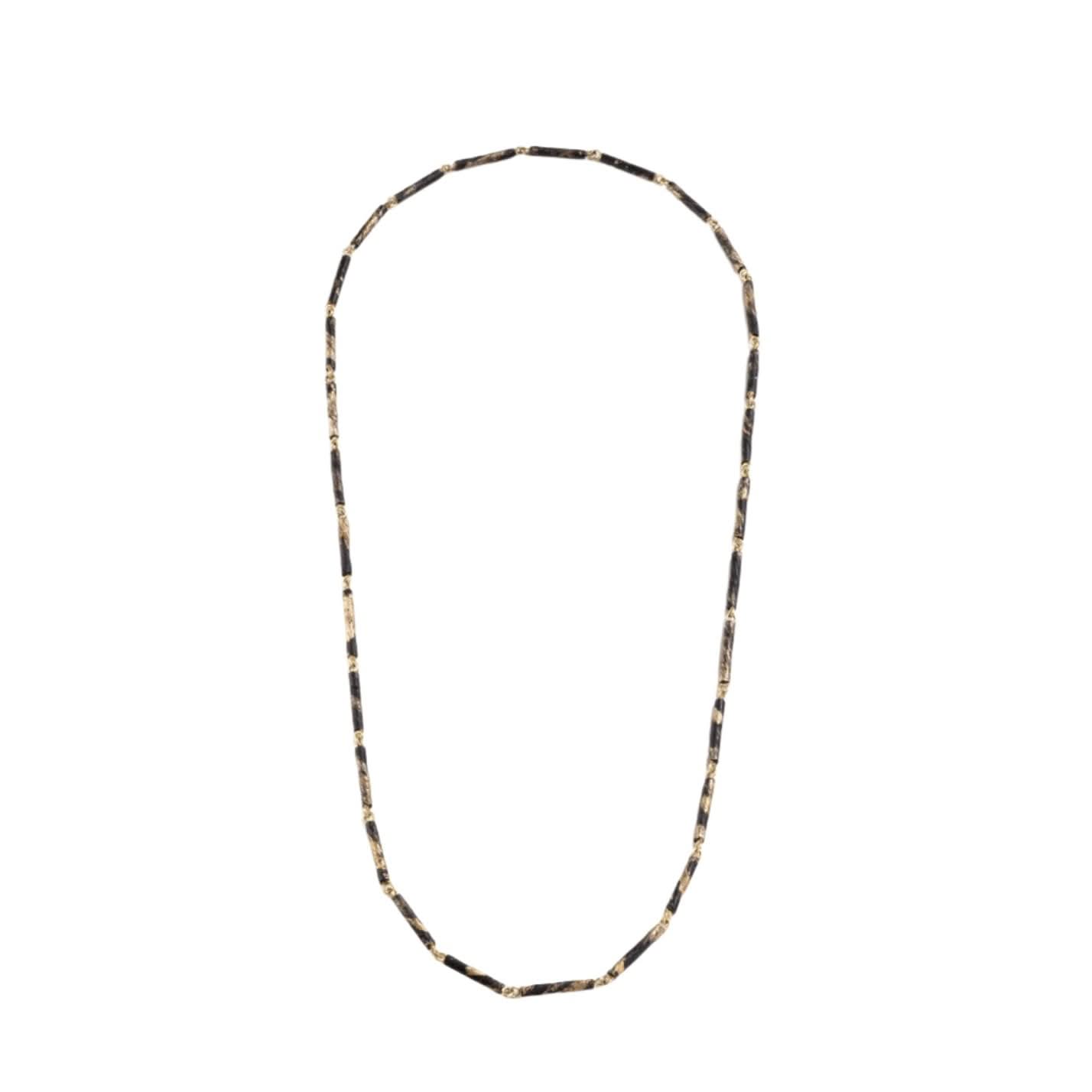 Logan James Designs Steel &amp; Gold Twist Chain - Skeie's Jewelers