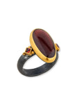 Lika Behar Garnet & Mother of Pearl Doublet Ring - Skeie's Jewelers