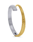Lika Behar 24kt Gold and Sterling Silver 'Midnight Wrap' Diamond Cuff Bracelet - Skeie's Jewelers