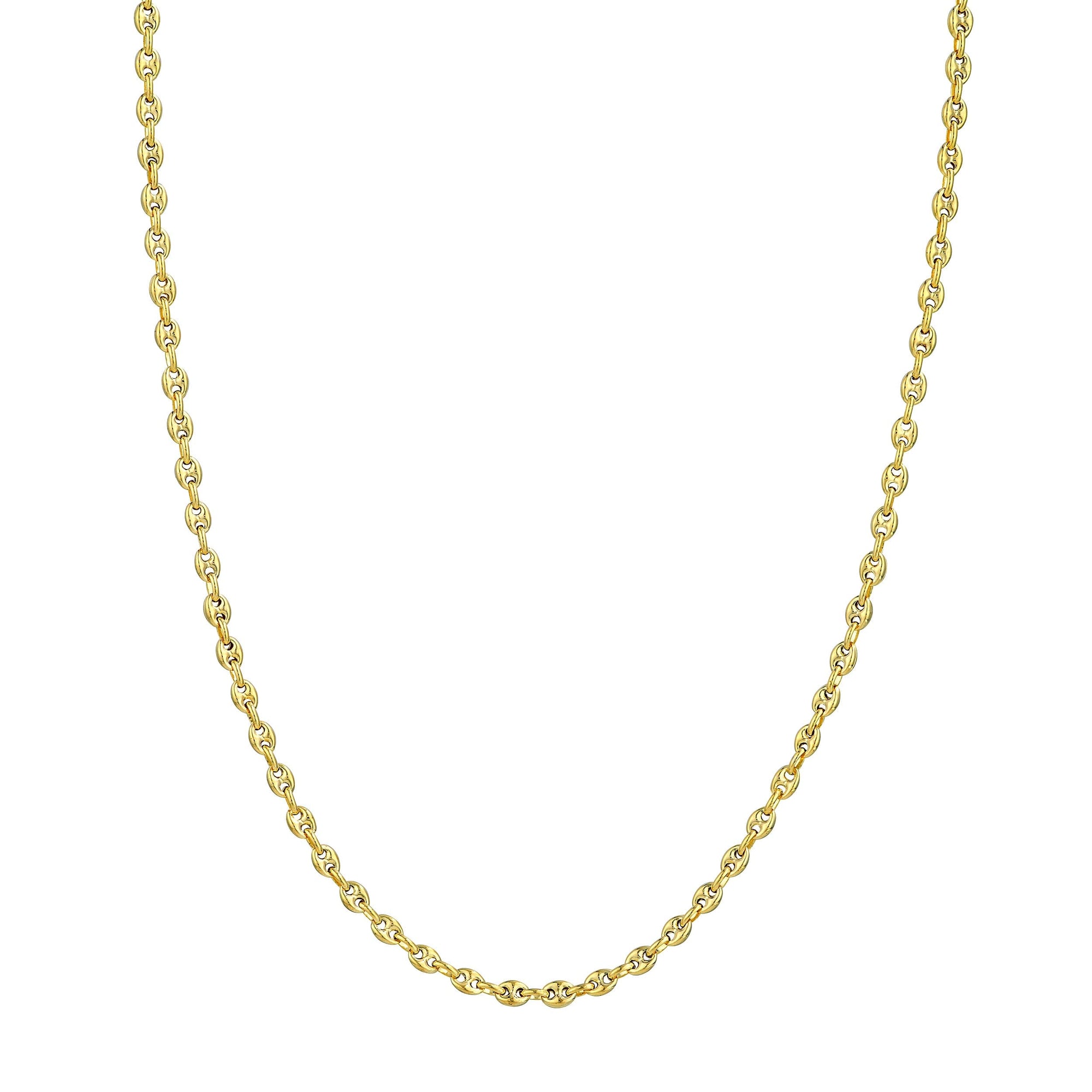 Gold Puff Mariner Chain - Skeie's Jewelers