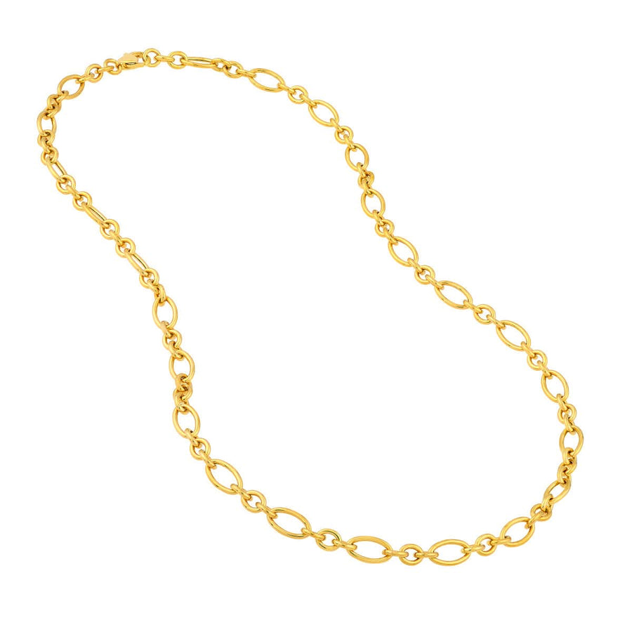 Oval-Link Hollow Chain