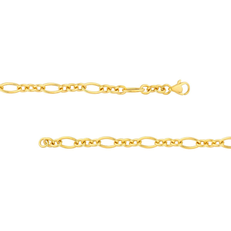 Oval-Link Hollow Chain