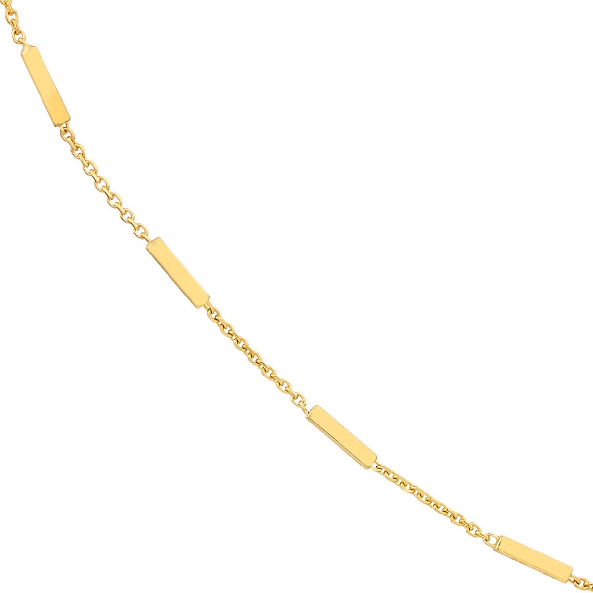 Cable and Bar Layering Chain - Skeie's Jewelers
