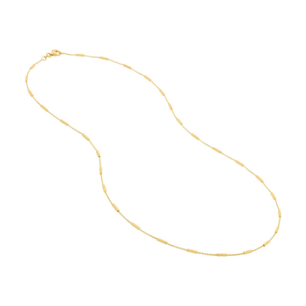 Cable and Bar Layering Chain - Skeie's Jewelers